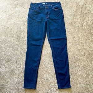Old Navy Super Skinny Mid Rise Ankle Jeans